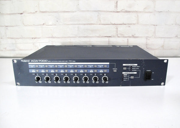 Roland ADA - 7000 8 - Channel A/D - D/A Converter Rack Mount I/O Expander R - BUS - ZeereeZ