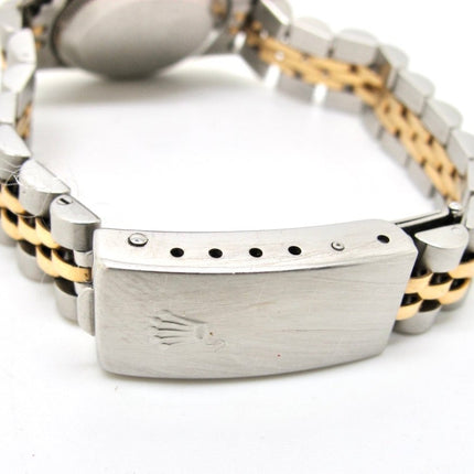 Rolex Oyster Perpetual Two Tone 18k Gold/SS Diamond Ladies Automatic Watch 76193 - ZeereeZ