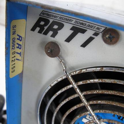 RRTI RRU30 HVAC Refrigerant Recovery Unit - ZeereeZ