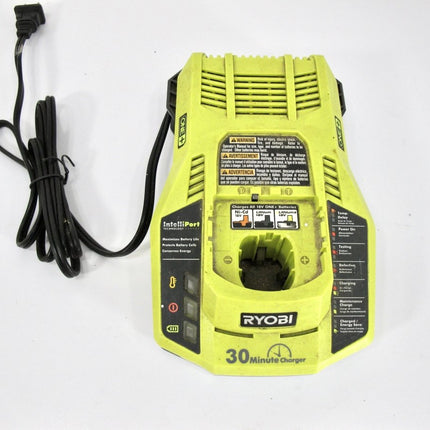 Ryobi P117 18 - Volt ONE+ Dual Chemistry IntelliPort Battery Charger - ZeereeZ