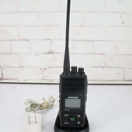 Samcom FPCN30A UHF Portable Handheld 2 - Way Radio 400 - 470MHz 5W - ZeereeZ