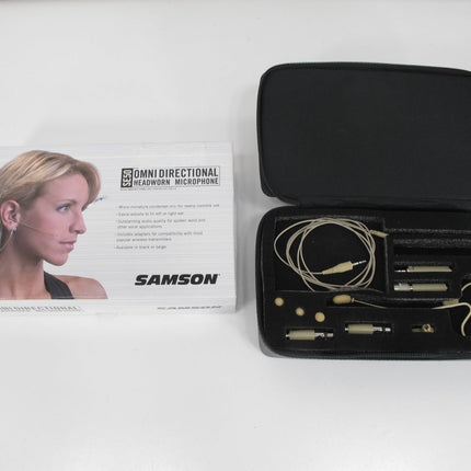 Samson SE10T Omnidirectional Headworn Microphone with Miniature Condenser - ZeereeZ