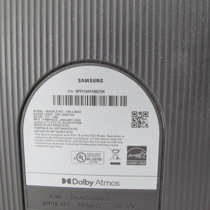 Samsung LS60D Music Frame Smart Speaker Dolby Atmos Q - Symphony HW - LS60D - ZeereeZ