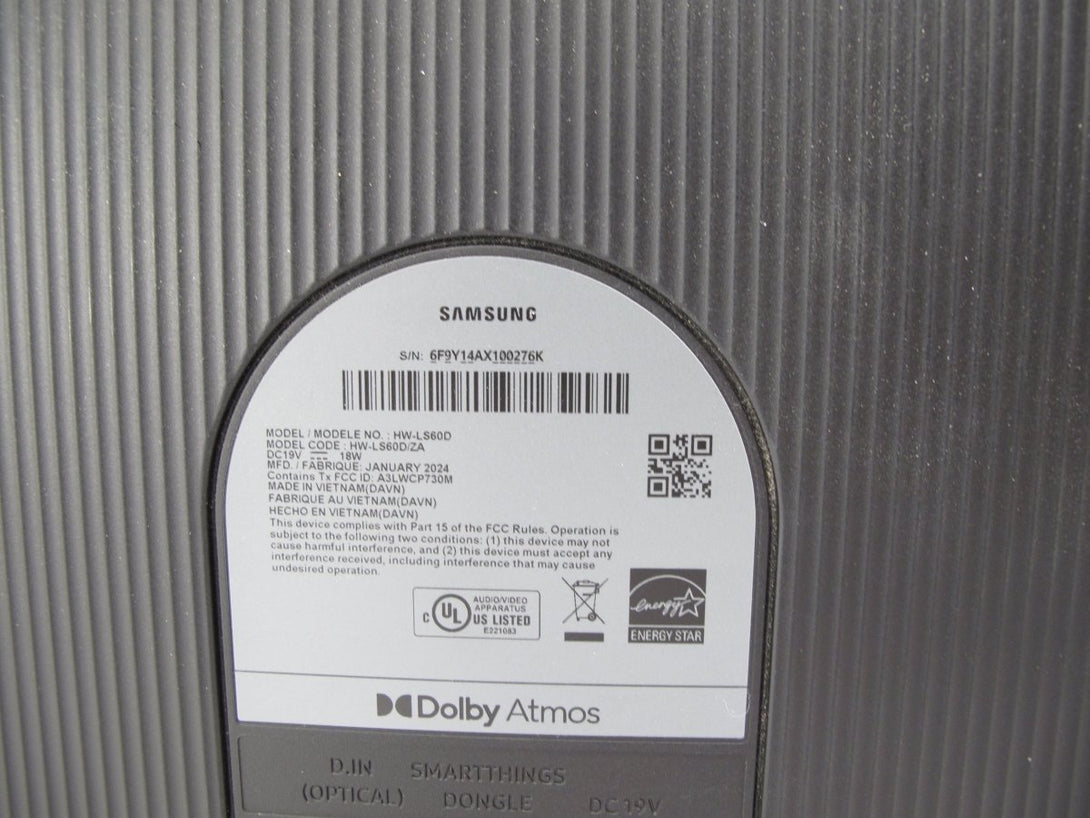Samsung LS60D Music Frame Smart Speaker Dolby Atmos Q - Symphony HW - LS60D - ZeereeZ