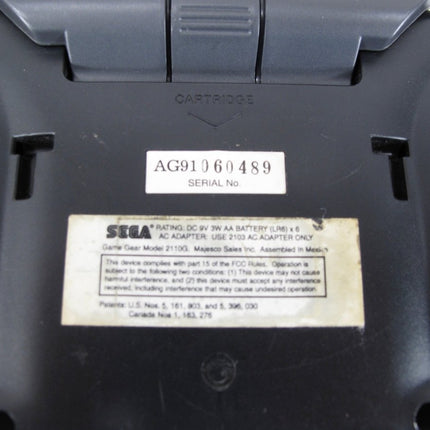 Sega Game Gear Portable Game Console w/ Accessories - ZeereeZ