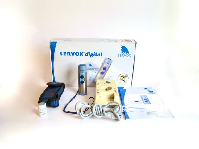 Servox Digital Electronic Larynx Speech Aid Electrolarynx Device & Accessories - ZeereeZ