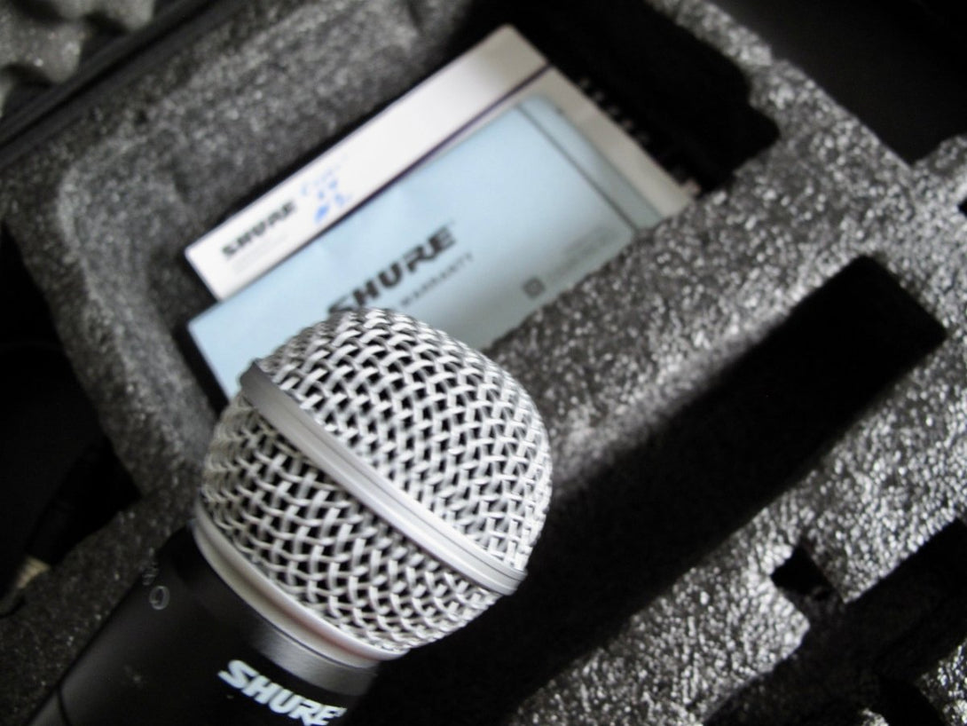 Shure PGXD2/SM58 Wireless Handheld Vocal Dynamic Cardioid Mic 902 - 928MHz - ZeereeZ