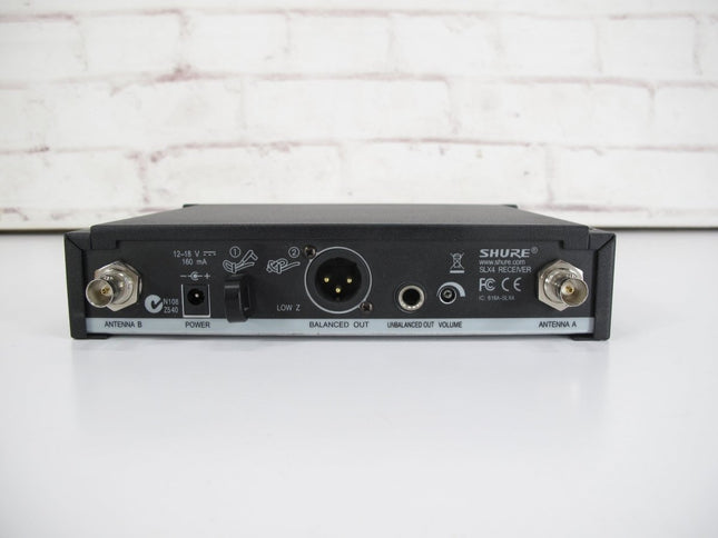 Shure SLX4 J3 572 - 596MHz Wireless Microphone Receiver - ZeereeZ