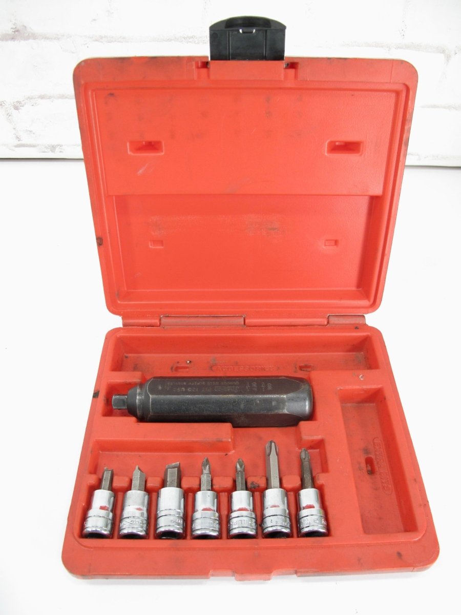 Snap - on Tools 208EPIT 8 pc 3/8" Drive Impact Driver Screwdriver Set - ZeereeZ
