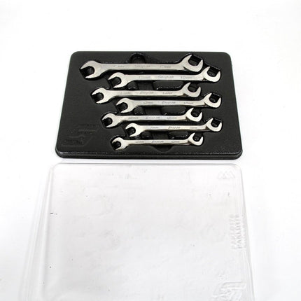 Snap - on Tools VSM807B 7pc Metric 4 Way Angle Open End Wrench Set 10mm - 15mm 17mm - ZeereeZ