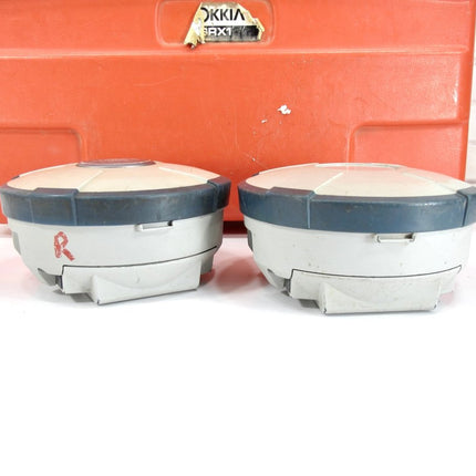 Sokkia GRX1 L1 L2 GNSS UHF 410 - 470 Mhz RTK Total Station Surveying Receiver Set - ZeereeZ