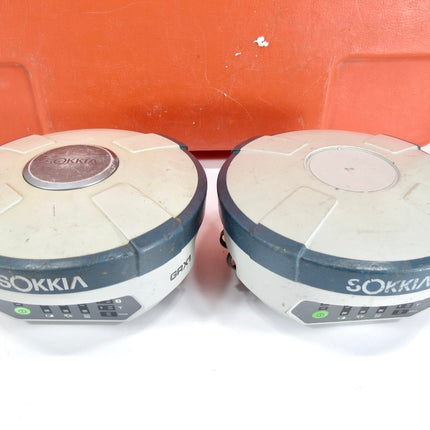 Sokkia GRX1 L1 L2 GNSS UHF 410 - 470 Mhz RTK Total Station Surveying Receiver Set - ZeereeZ