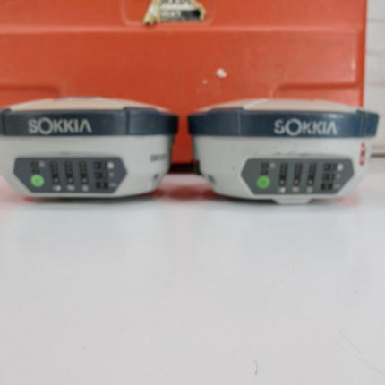 Sokkia GRX1 L1 L2 GNSS UHF 410 - 470 Mhz RTK Total Station Surveying Receiver Set - ZeereeZ
