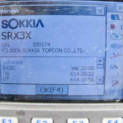 Sokkia SRX3X Reflectorless Bluetooth Robotic Tracking Total Station w/ RC - TS3 - ZeereeZ