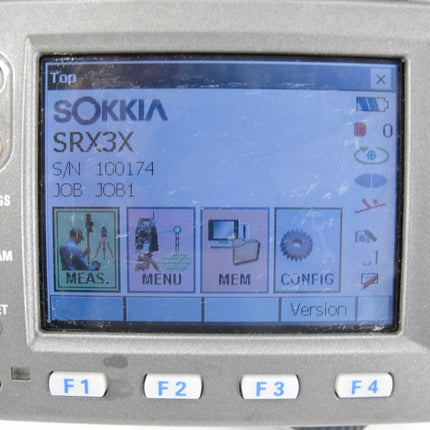 Sokkia SRX3X Reflectorless Bluetooth Robotic Tracking Total Station w/ RC - TS3 - ZeereeZ