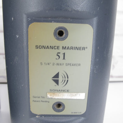 Sonance Mariner 51 5 - 1/4" 2 Way Outdoor Stereo Speakers - ZeereeZ