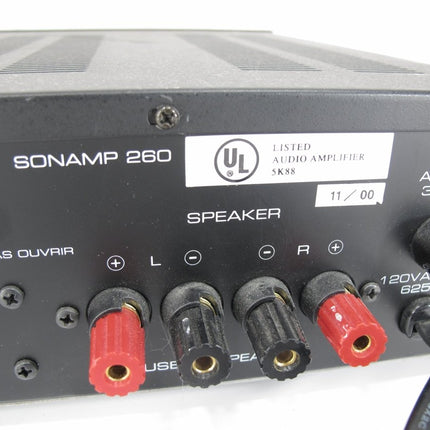 Sonance Sonamp 260 60 WPC 2 Channel Home Theater Stereo Power Amplifier - ZeereeZ