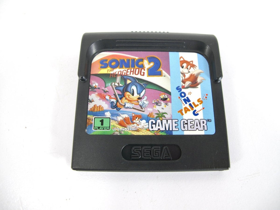 Sonic the Hedgehog 2 Sega Game Gear Vintage Video Game Cartridge 1992 - ZeereeZ