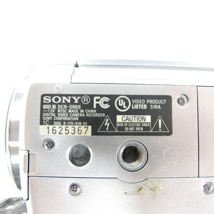 Sony Handycam DCR - SR68 80 GB HDD 60X Optical Zoom Digital Video Camera - ZeereeZ
