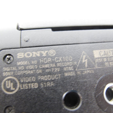 Sony HDR - CX100 AVCHD HD Handycam High Def Camcorder w/ 10x Optical Zoom - ZeereeZ