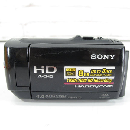 Sony HDR - CX100 AVCHD HD Handycam High Def Camcorder w/ 10x Optical Zoom - ZeereeZ