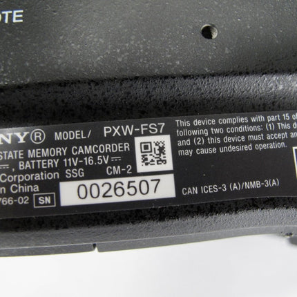 Sony PXW - FS7 4k Professional Video Camera HDR XDCAM Super 35 - ZeereeZ