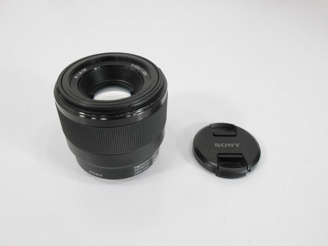 Sony SEL50F18F FE 50mm f/1.8 Alpha E Mount Prime Camera Lens - ZeereeZ