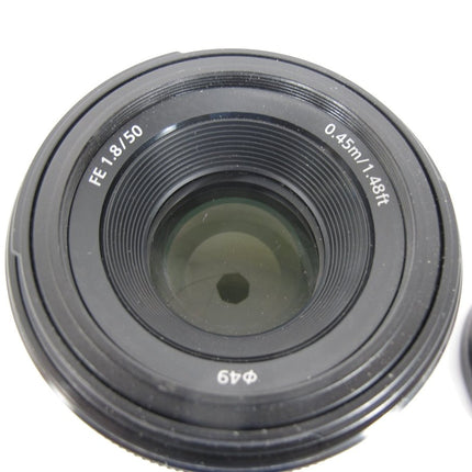 Sony SEL50F18F FE 50mm f/1.8 Alpha E Mount Prime Camera Lens - ZeereeZ