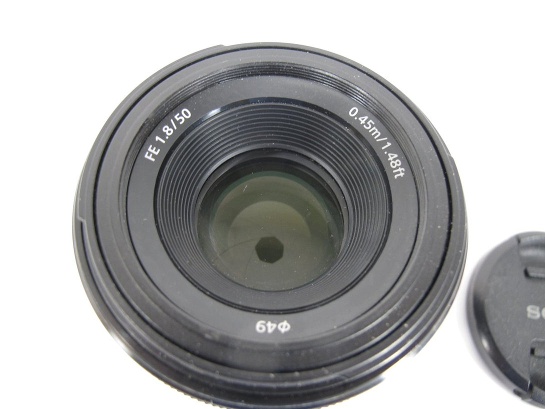Sony SEL50F18F FE 50mm f/1.8 Alpha E Mount Prime Camera Lens - ZeereeZ