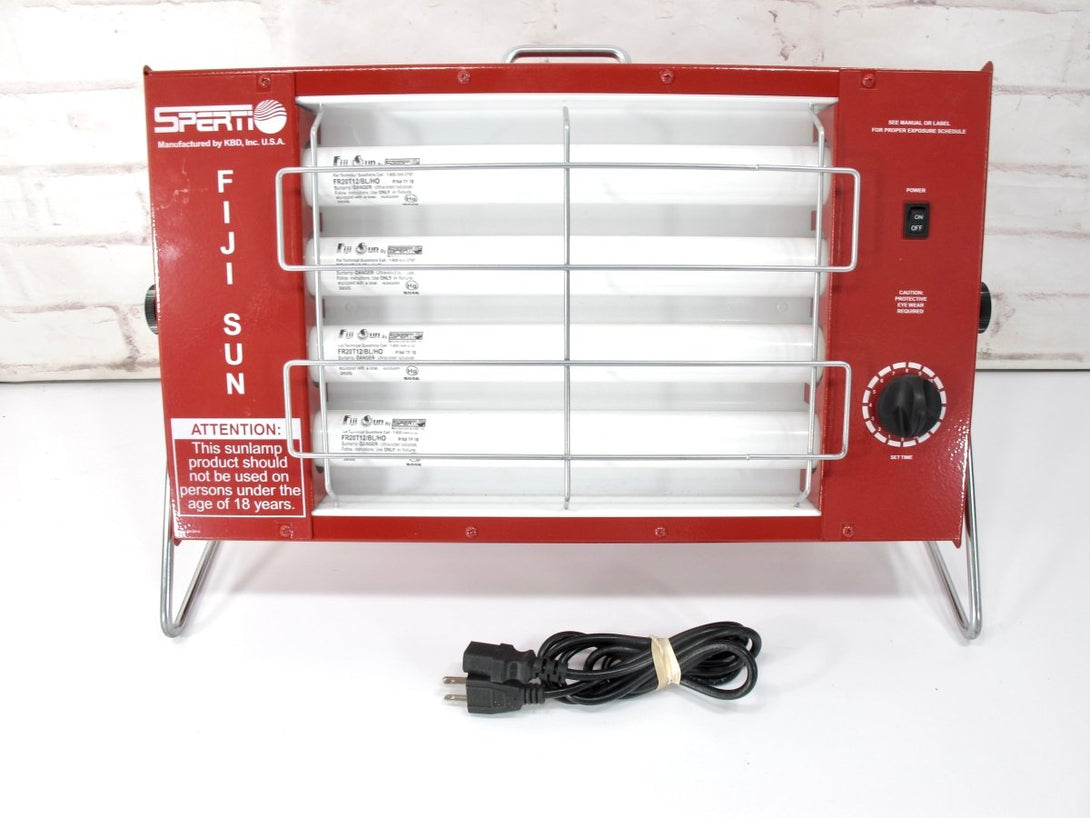 Sperti Fiji Sun Indoor Adjustable Tan at Home Auto Timer Compact Tanning Lamp - ZeereeZ