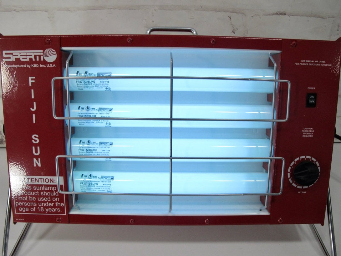 Sperti Fiji Sun Indoor Adjustable Tan at Home Auto Timer Compact Tanning Lamp - ZeereeZ
