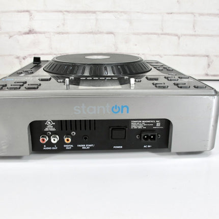 Stanton C324 Tabletop DJ Turntable/Scratch Interface Slot Drive CD Player - ZeereeZ