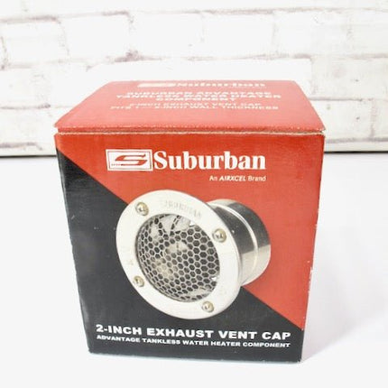 Suburban Nautilus Exhaust Water Heater Vent Cap for 1" - 2" Wall Thickness - ZeereeZ