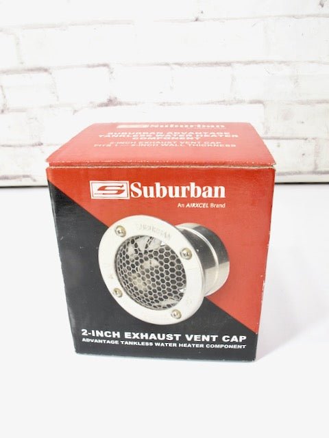 Suburban Nautilus Exhaust Water Heater Vent Cap for 1" - 2" Wall Thickness - ZeereeZ