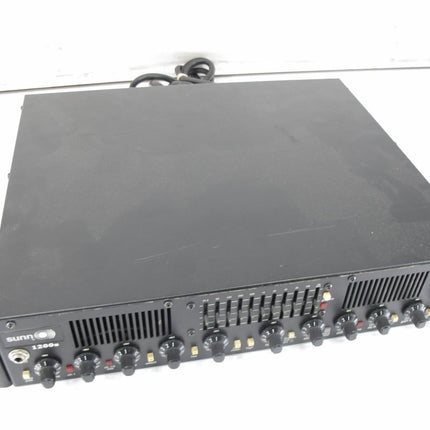 Sunn 1200S 1200 Watt @ 2 Ohms Bass Guitar Tube Amplifier Head - ZeereeZ
