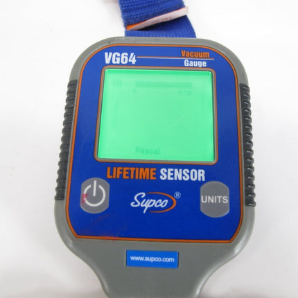 Supco VG64 Vacuum Gauge, Digital Display, 0 - 12000 microns Range - ZeereeZ