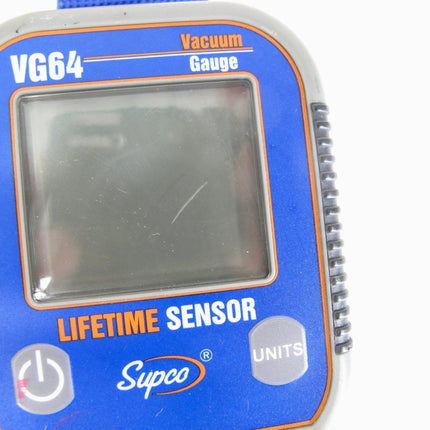 Supco VG64 Vacuum Gauge, Digital Display, 0 - 12000 microns Range - ZeereeZ