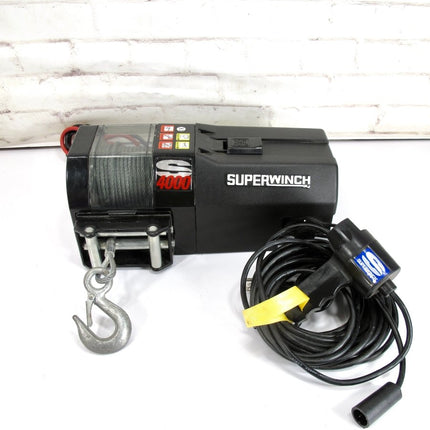 SuperWinch S 4000 4000LB 60' Cable Winch with Remote - ZeereeZ