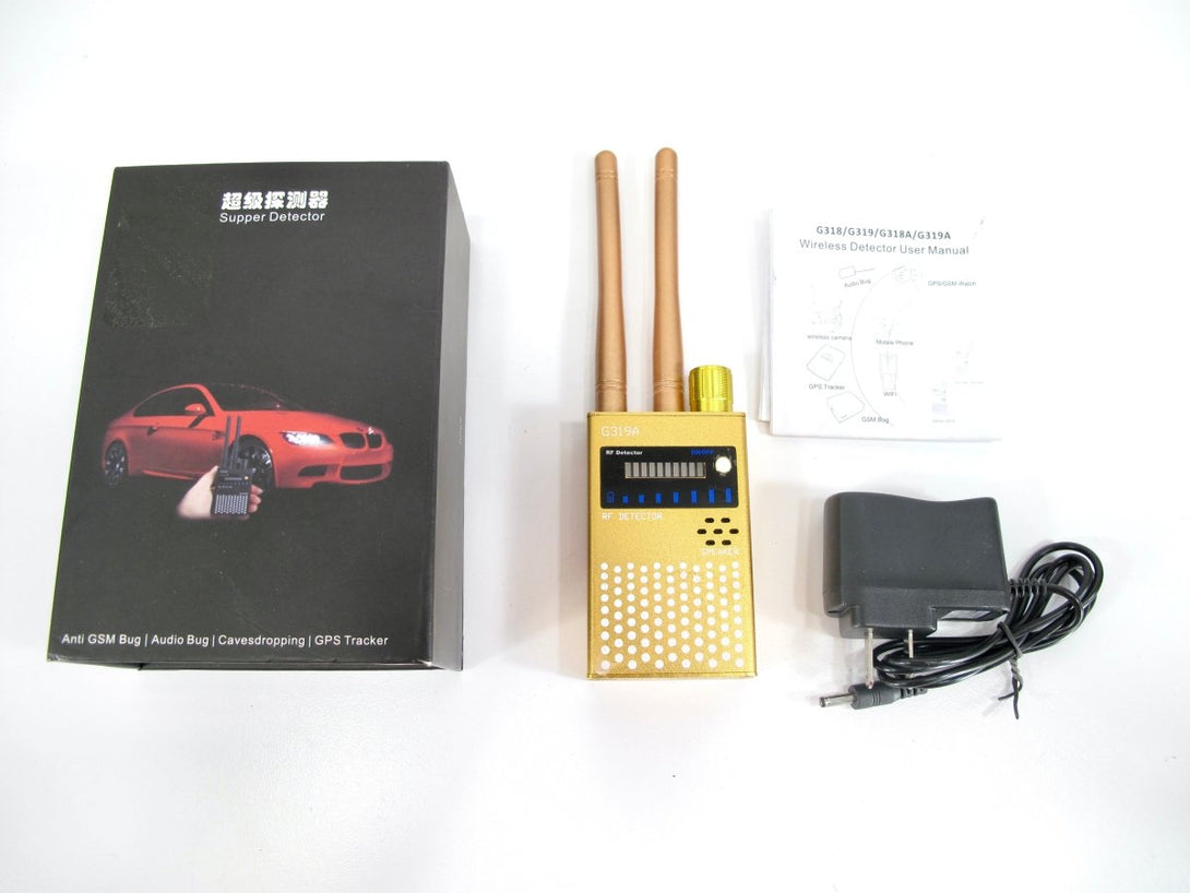 "Supper Detector" G319A Handheld RF Finder for GPS Cameras Evesdrop Devices - ZeereeZ