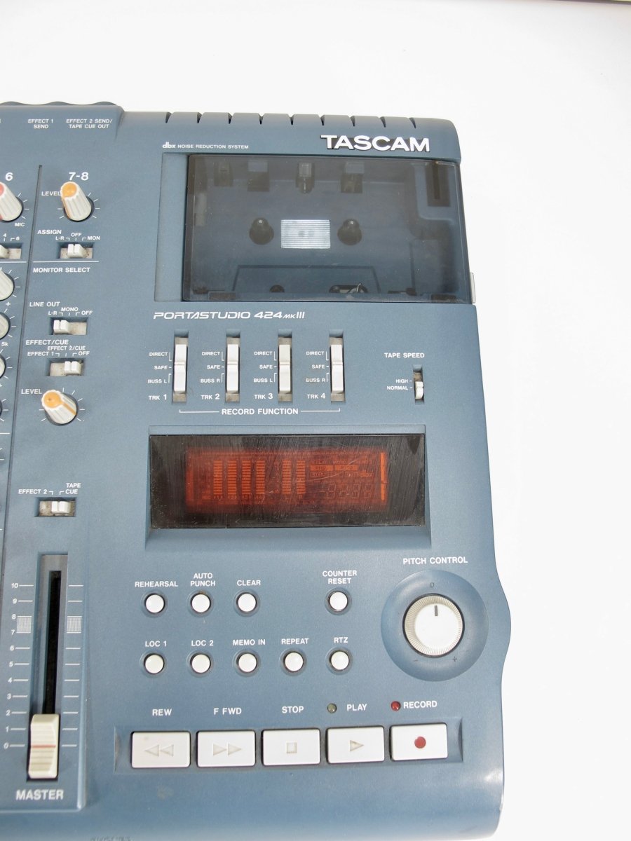 Tascam PortaStudio 424MKII Analog Cassette Multitrack Recorder 424 MK2 - ZeereeZ