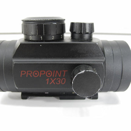 Tasco TRD130T ProPoint Red Dot 1x30mm MOA 5 Dot Reticle Rifle Scope - ZeereeZ