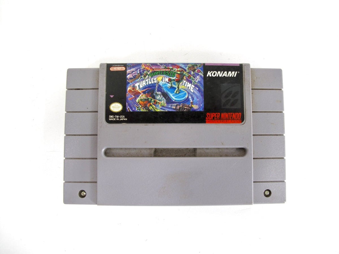 Teenage Mutant Ninja Turtles IV Turtles in Time SNES Video Game 1991 - ZeereeZ