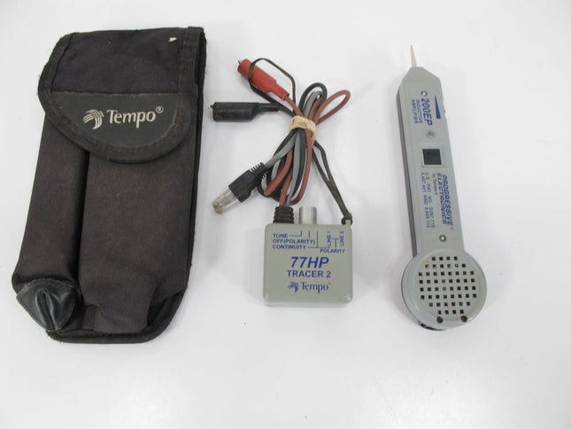 Tempo Progressive Electronics 200EP Inductive Amplifier and 77HP Tone Generator Tracer 2 - ZeereeZ