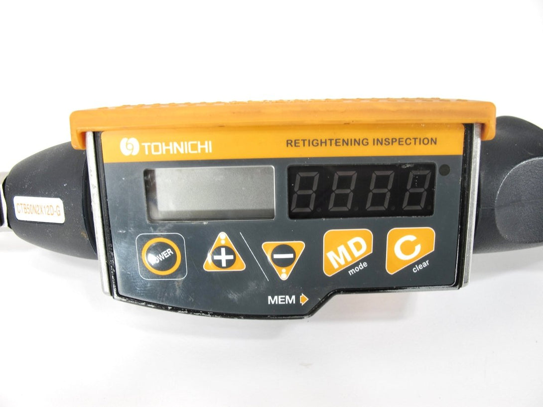 Tohnichi CTB2 - G Digital Retightening 3/8" 10 - 50nm Torque Wrench CTB50N2X12D - G - ZeereeZ