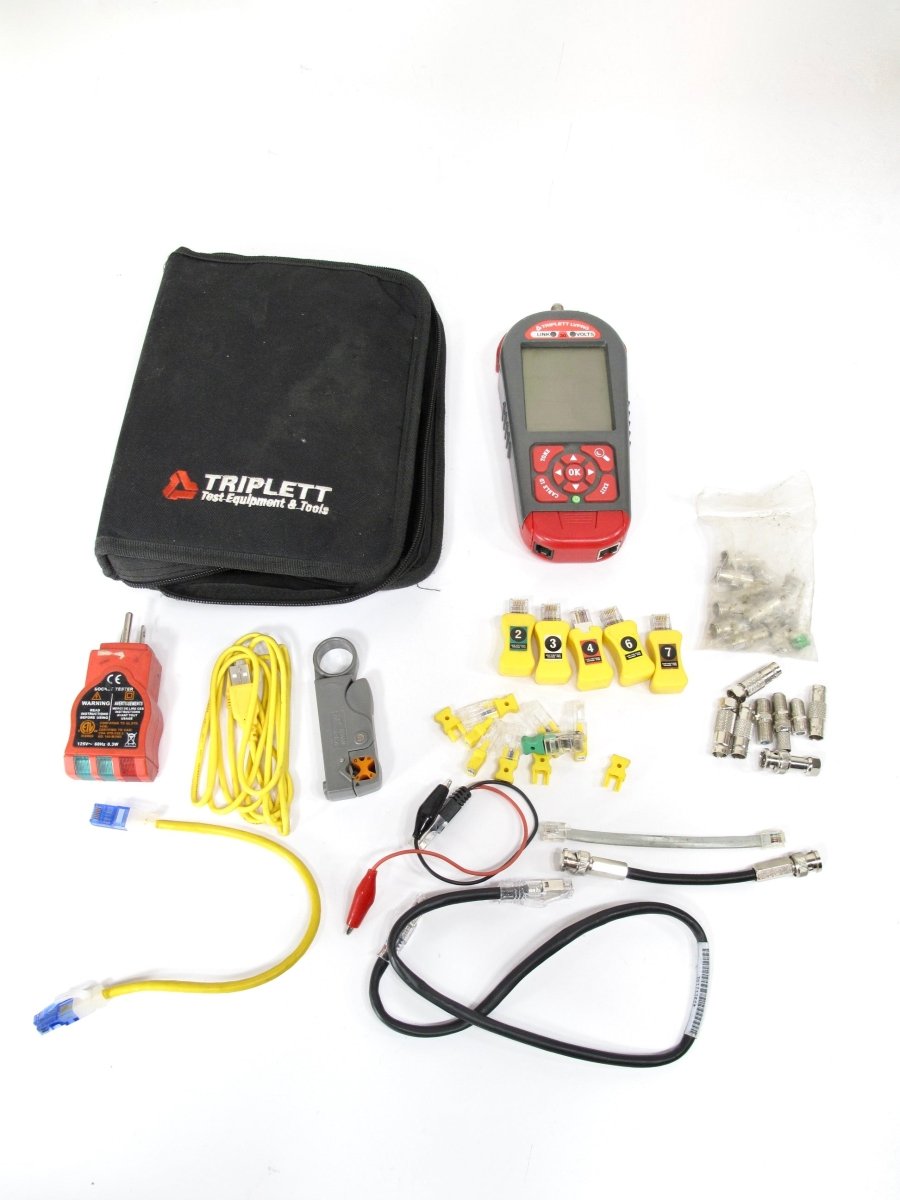 Triplett LVPRO30SR - Low Voltage Pro Multifunctional Cable/Network Tester Kit - ZeereeZ