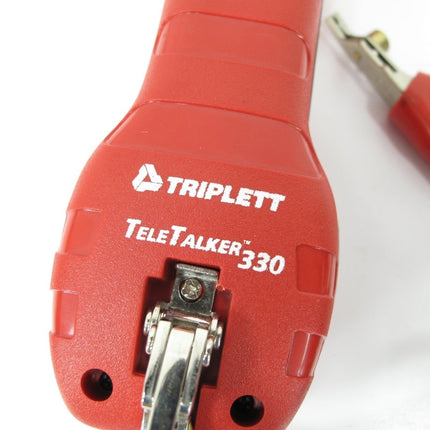 Triplett TeleTalker 330 Lineman's Test Set / Butt Set with ABN Test Clips - ZeereeZ