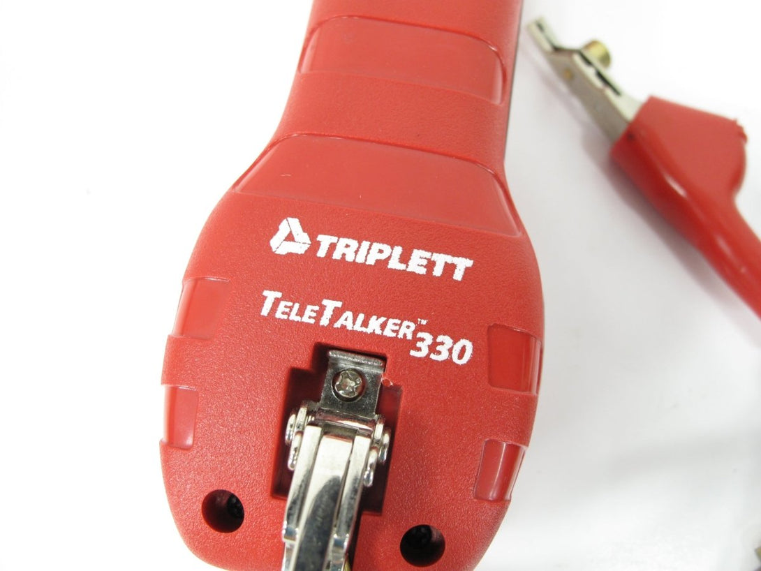 Triplett TeleTalker 330 Lineman's Test Set / Butt Set with ABN Test Clips - ZeereeZ