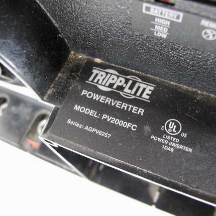 Tripp Lite PV2000FC 12V In 120V Out 4,000W Peak 2000W Continuous Power Inverter - ZeereeZ