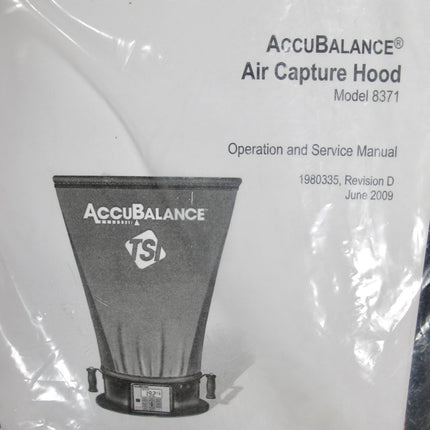 TSI AccuBalance Air Capture Hood Tester Reader Complete Works w/Bag HVAC - ZeereeZ