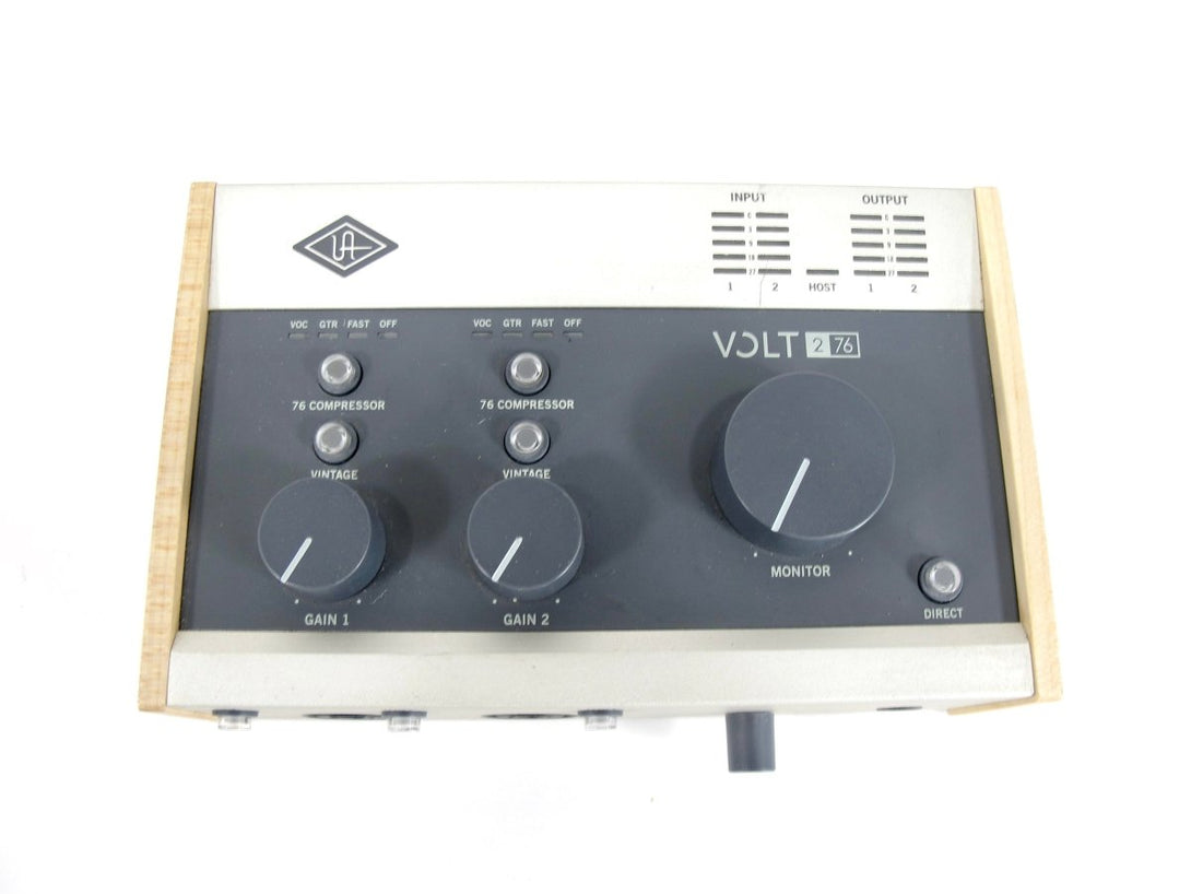 Universal Audio Volt 276 USB Audio Interface for recording, podcasting, and streaming with essential audio software - ZeereeZ